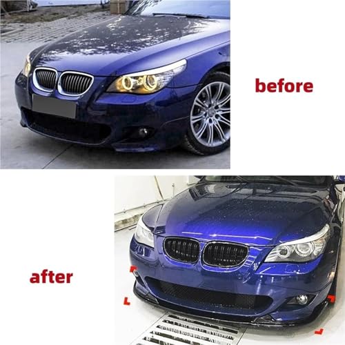 Kit spoiler avant BMW Série 5 E60 E61 M-Sport 2004-2010 diffuseur tuning