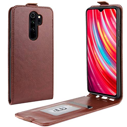 Coque intégrale cuir Redmi Note 8 Pro protection clapet antichoc