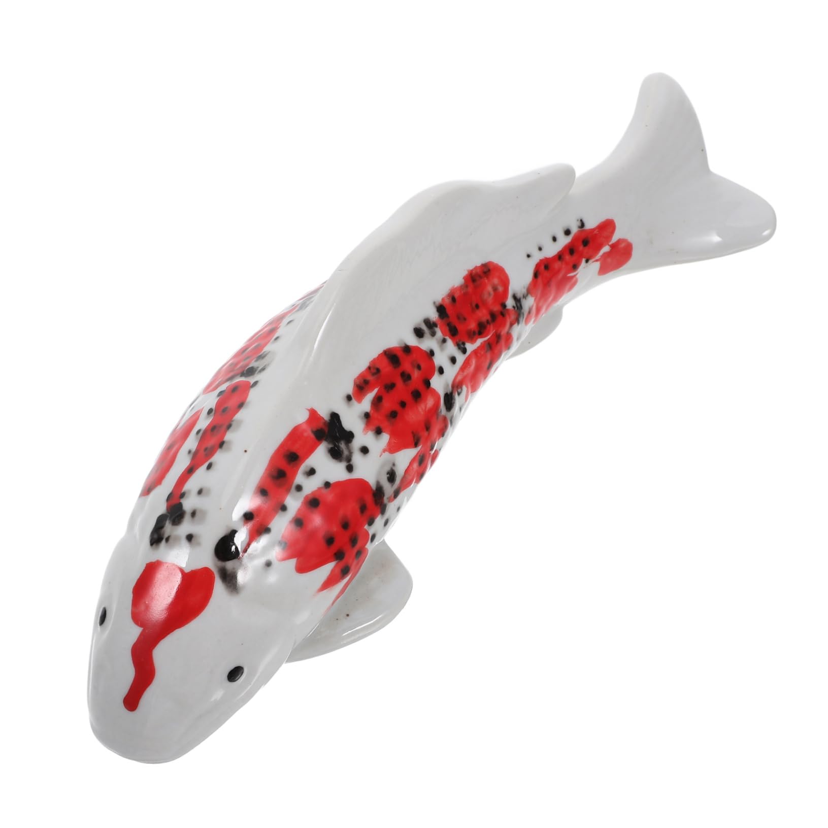 ERINGOGO Decorazione Galleggiante Ceramica Per Acquario Ornamento Adorabile Forma Di Pesce Accessorio Per Pesci Con Design Lifelike Per Tank e Acquatici