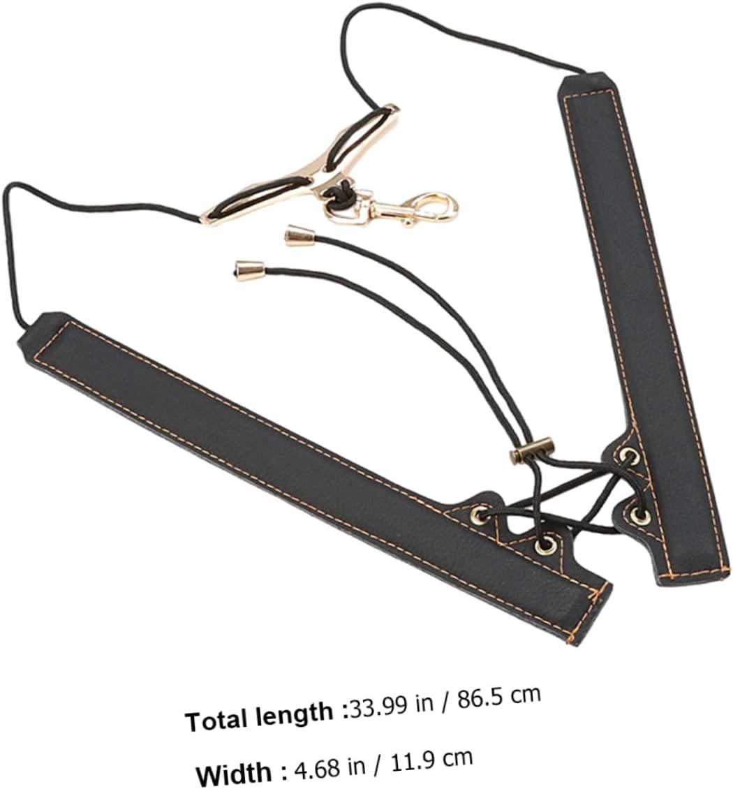 BESPORTBLE Adjustable Saxophone Strap with Padded Comfort Versatile Belt for Adults Durable Cloth Materials Convenient Installation for Music Lovers