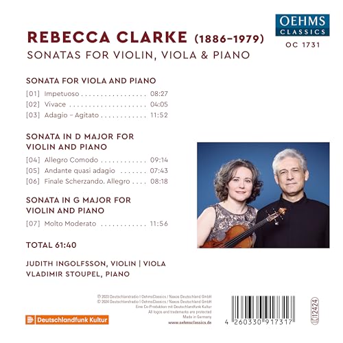 Sonates pour Violon, Alto et Piano – vue 2