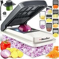 Algopix Similar Product 6 - Mueller Vegetable Chopper 2 Blade