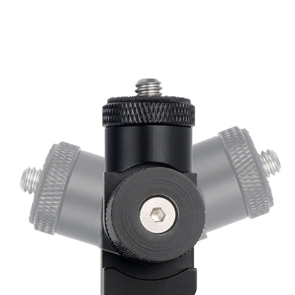 Support de potence vélo pour caméra d'action et vis alu tige fourche