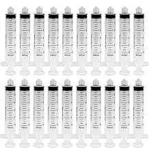 10 ml Syringe Sterile with Luer Lock Tip - No Needle - Individually Sealed - Great for Medicine, Feeding Tubes, and Home Care - 20 Count