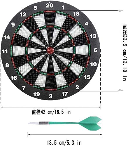 Amazon | Qingxian ダーツボード 家庭用 安全設計仕様 子供と