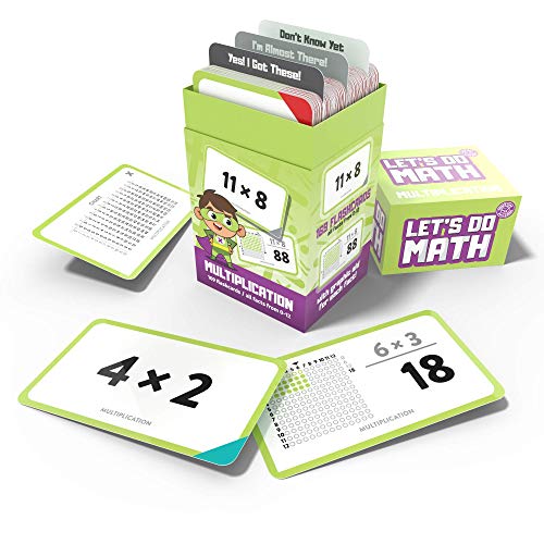 S.T.O.R.M. Multiplication Flash Cards Math Manipulatives | Math Flash Cards | Multiplication Game Activity | Math Games for Kids Multiplication Flash Cards for Tutors