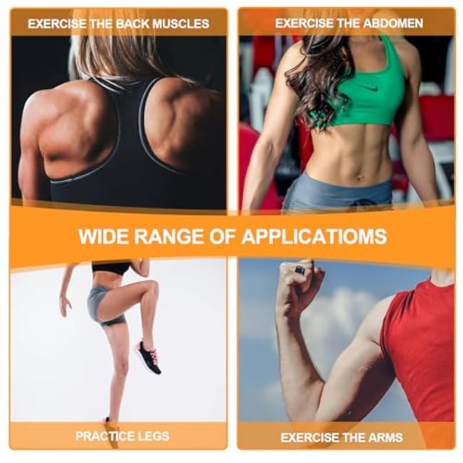 Ab Training Auxiliary Device£¨Black£©, Multi-functional Adjustable Ab Trainer, Muscles Full Body Training for Girl and Men, Sit Up Machine, Portable Fitness Equipment for Home & Gym, with 2 Suction Cups and Resistance Band