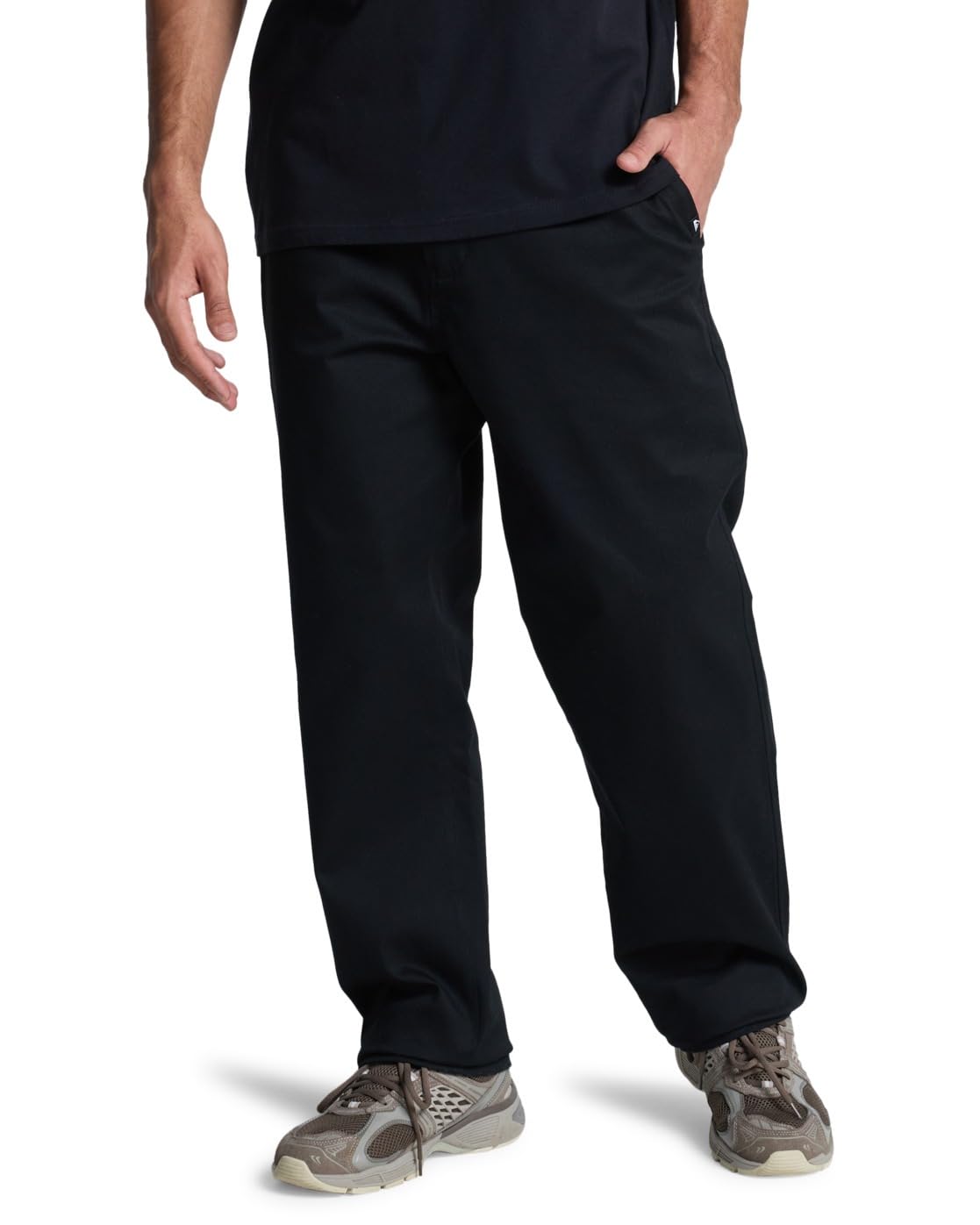 Quiksilver - Everyday Union Chino Pant for Mens - Anthracite - Solid - 28