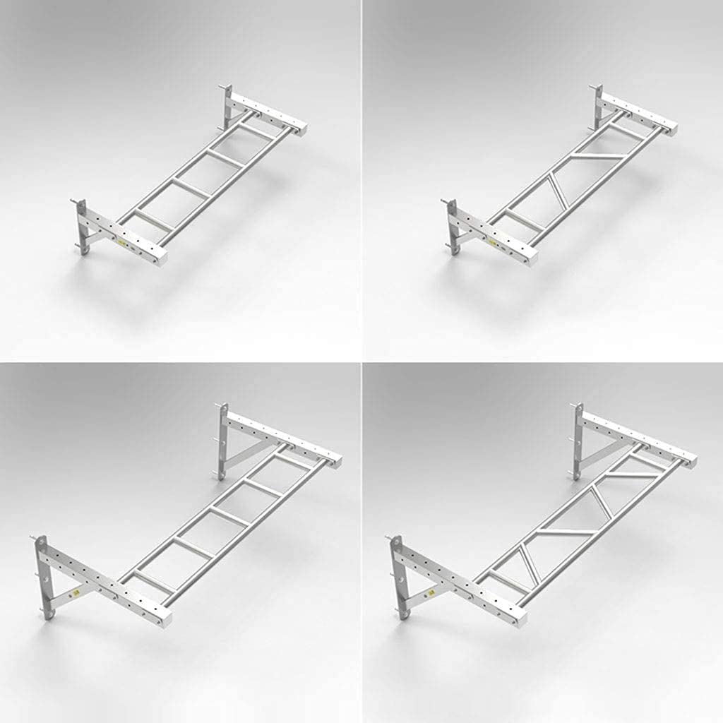 Barre Pull-up Multi-Posizione in Acciaio Inox Multi-Posizione Single Parallel Barras Arrampicata Fitness TRXL Frame (129 * 63 * 45 cm)