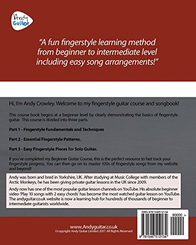 Andy Guitar Fingerstyle: Fingerpicking Guitar Techniques and Songbook - Image 2
