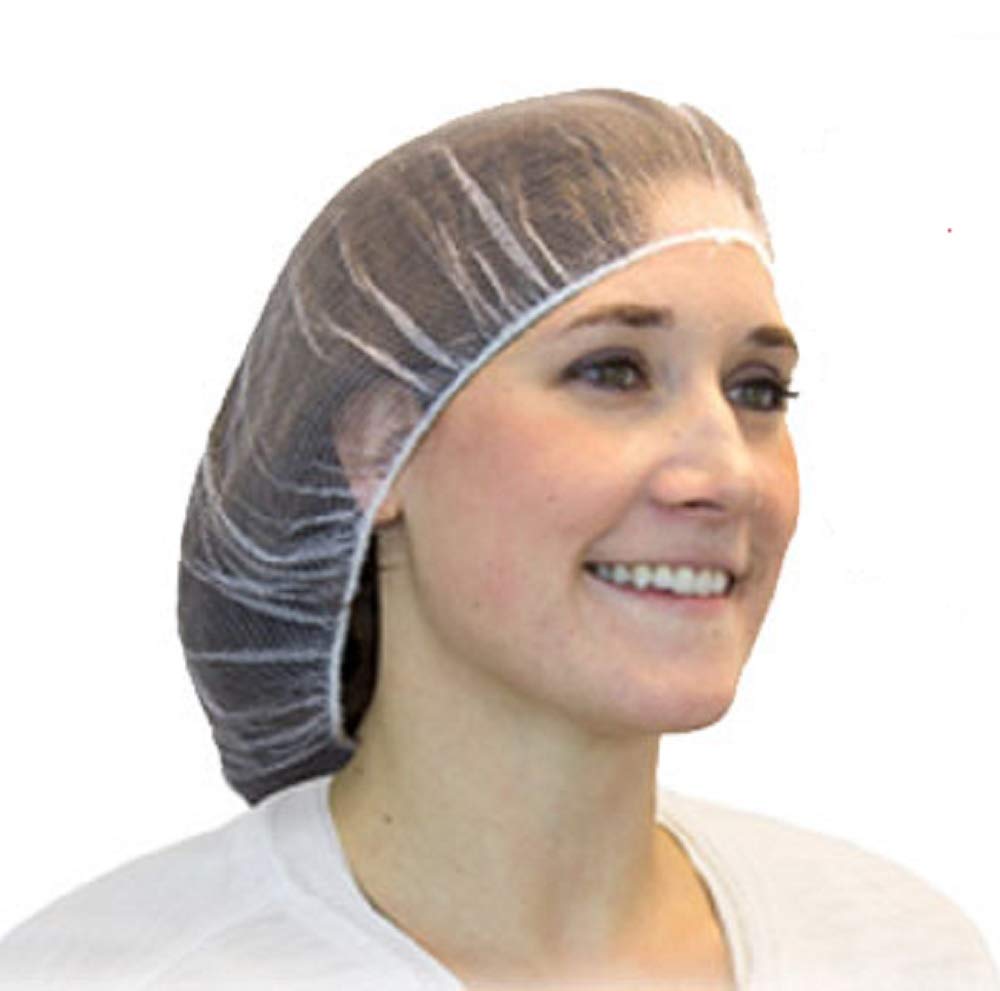 ABC PACK & SUPPLY Disposable Hair Net. Nylon Kitchen Hair Nets Food Service Disposable. Disposable Hair Cap Medical