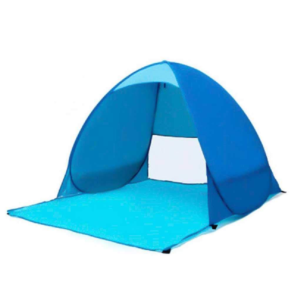 Tende Pop-up, Tende da Campeggio sulla Spiaggia, Tende Pieghevoli per Esterni Resistenti Ai Raggi UV, Leggere E Impermeabili, Come Tende da Sole per Le Case dei Bambini E I Giardini Blu - Ray