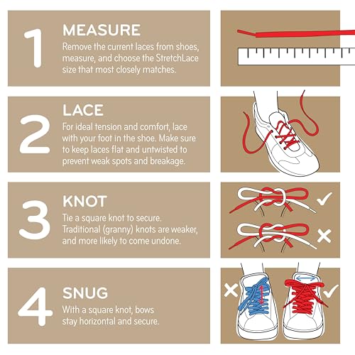 Image of The Original Stretchlace | Elastic Shoe Laces | Round Stretch Shoelaces