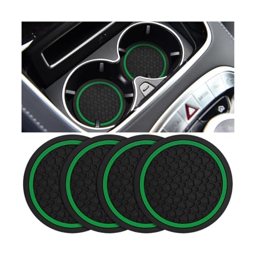 Portavasos para carro, 4 piezas 2.75 in anti deslizante miniatura 1