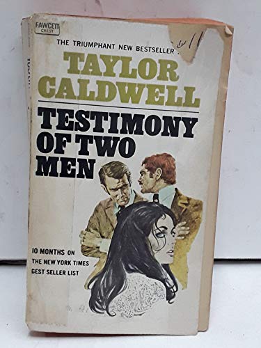 TESTIMONY TWO MEN 1 0449239357 Book Cover
