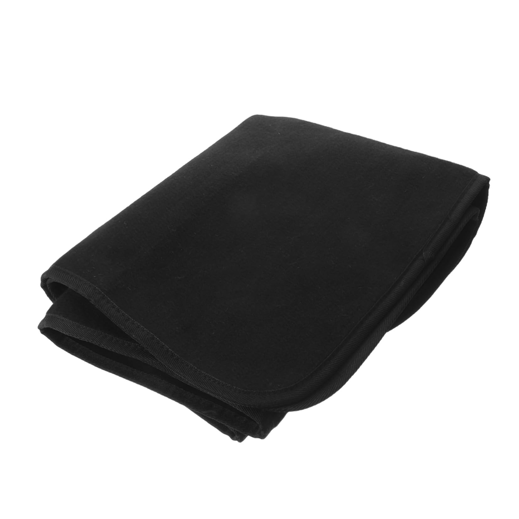 DOITOOL Tappetino Ignifugo per Caminetto a Mezza Forma in Poliestere e Pvc, Resistente al Calore, Protezione Pavimento per Uso Interno ed Esterno in Inverno