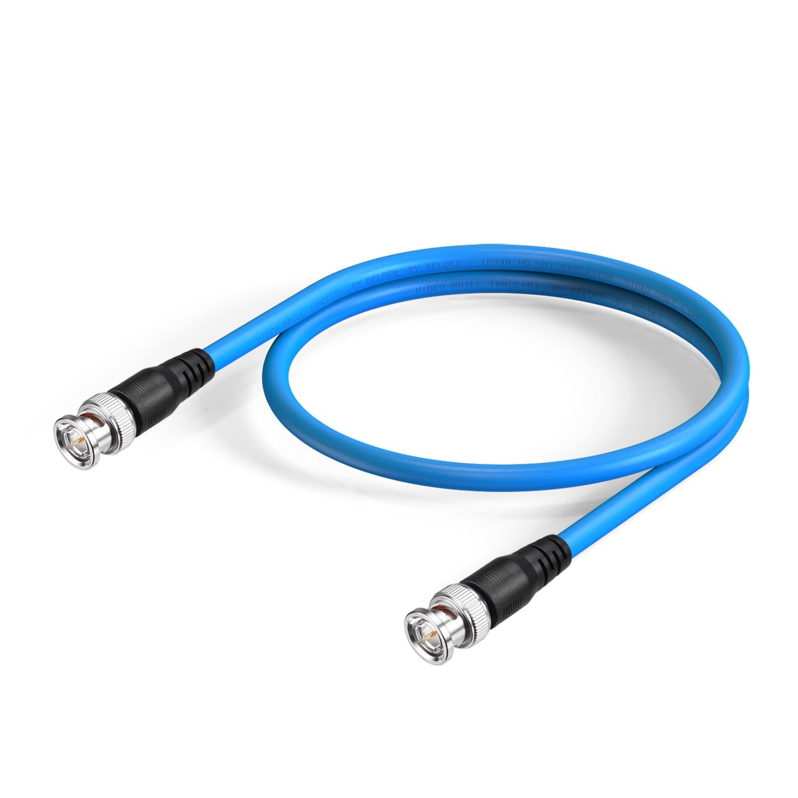 Superbat SDI BNC Cable 2ft 3G/6G/12G Belden 1694A BNC Male Video Cable