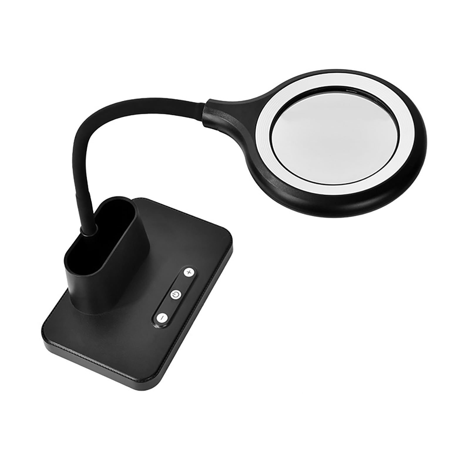 5 Times Magnification with Customizable Lighting and Intensity Control Suitable for Beauty and Hobbies Professional Use Eyebrow Tweezing Magnifier