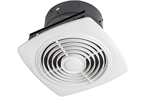 Braun 505 Exhaust Fan: Ventilation Fan with 200 CFM Airflow