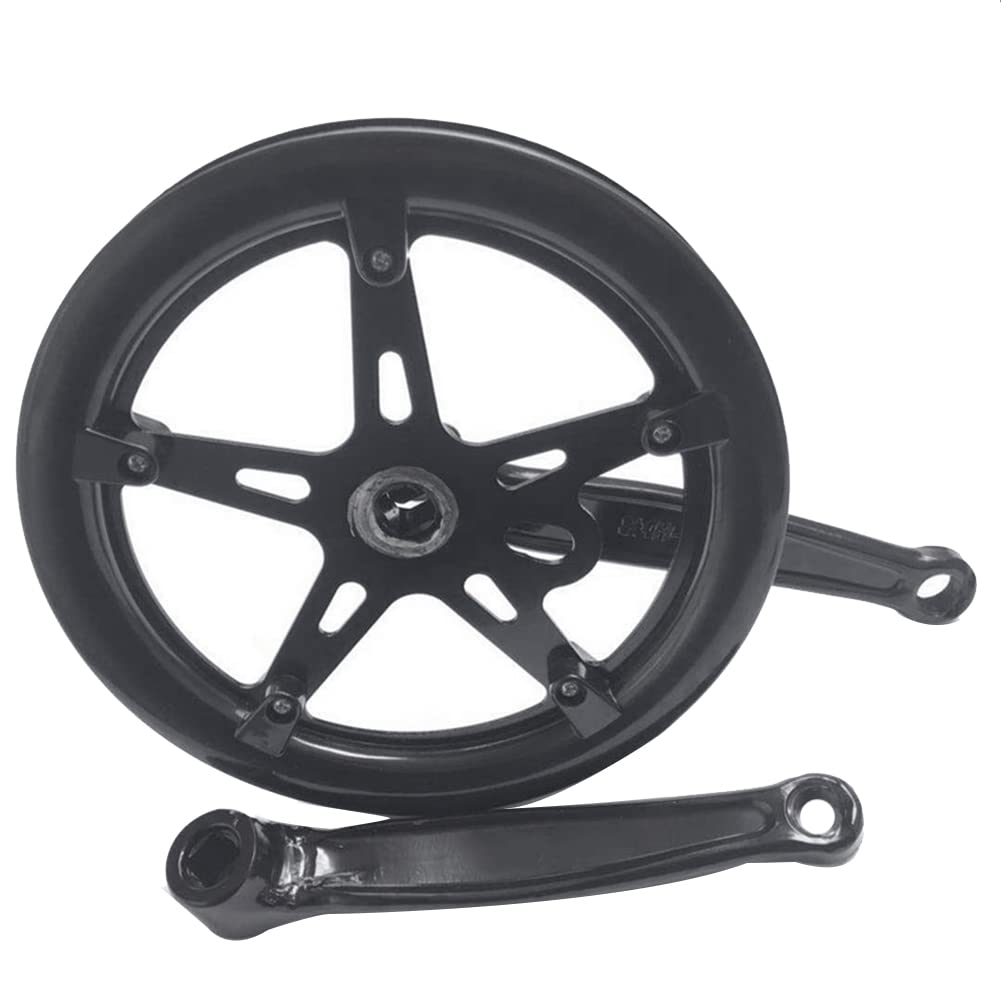 Hopbucan 46T Road Bike Crankt Single Speed 170Mm Crank Bicycle Crank Hollow Tooth Plate Bike Crank Sprocket Bike Accessories - Image 3