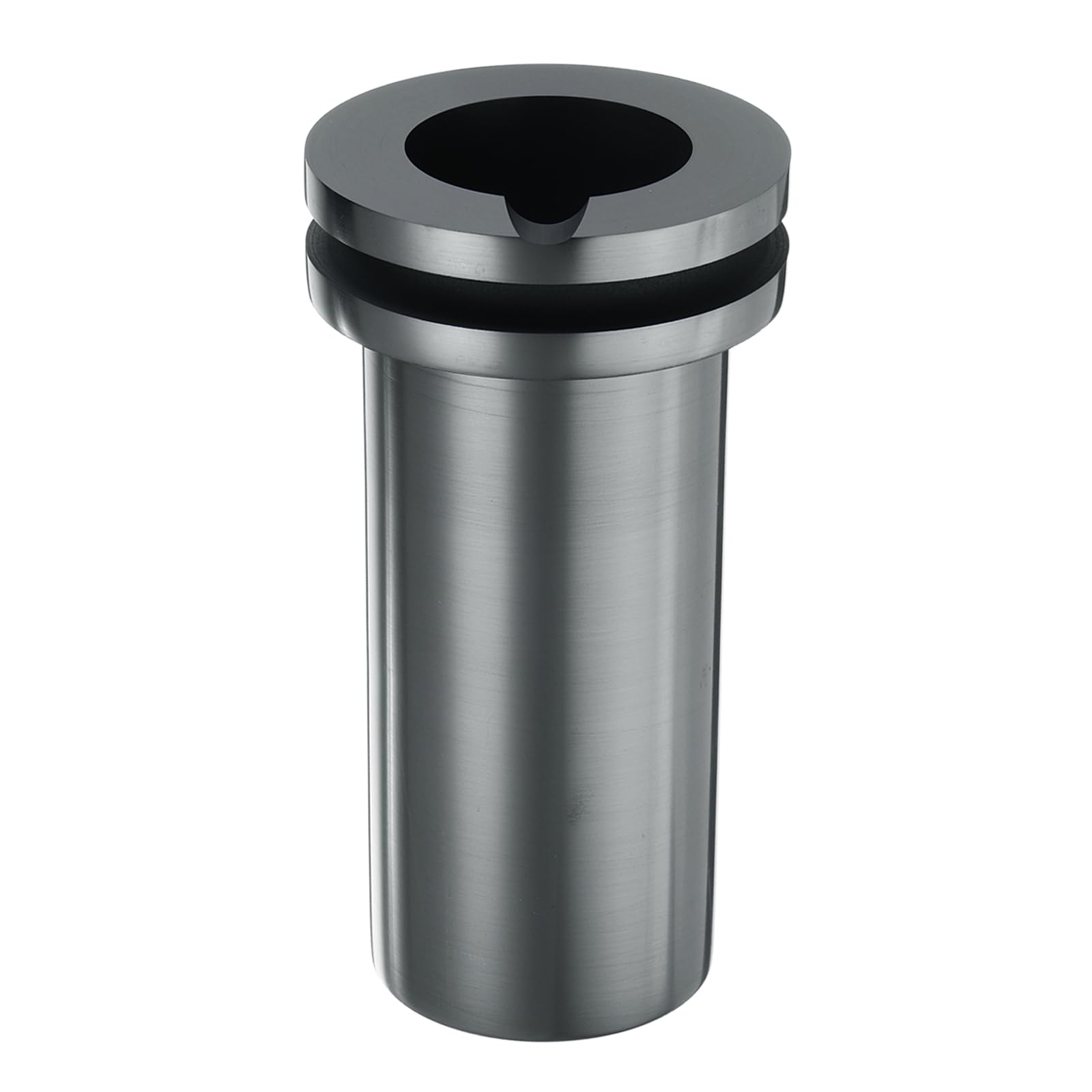 QUARKZMAN Graphit-Schmelztiegel, 1 kg Hochreiner Graphit-Schmelztiegel Metallschmelzbarren zum Schmelzen von Gold, Silber, Kupfer,1,5 Zoll IDx4,92 Zoll H