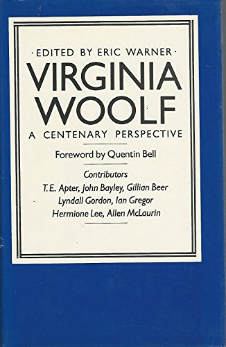 Virginia Woolf: A Centenary Perspective view 2