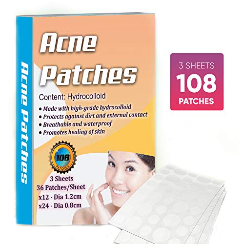 Quick Healing Hydrocolloid Anti-acne Pimple Patch - Scar Free Spot Cover Treatment Solution,Acne Absorbing Spot Dot for all Skin Types