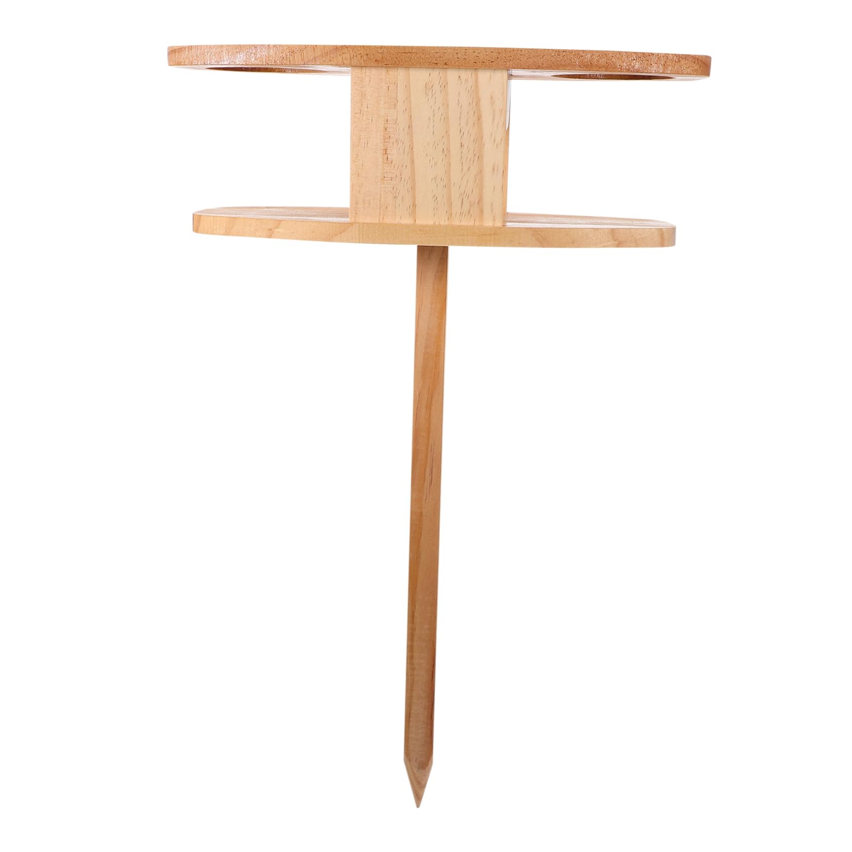 Table pliante portable avec porte-bouteille intégré pour le camping