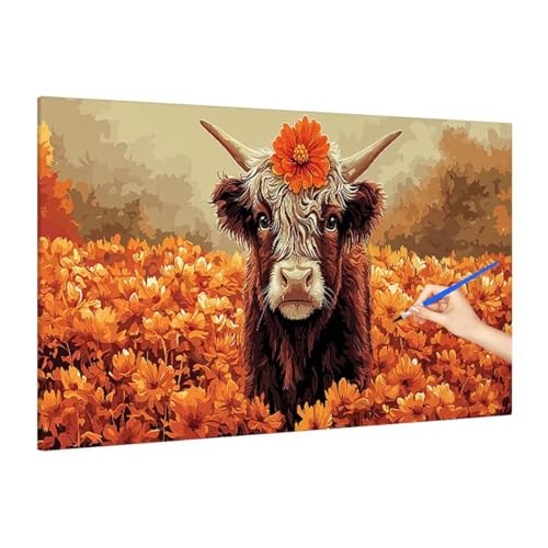 G nCh yCgoCio[ H hG DIY lp Paint by Numbers for Adults Ǐ z[ ItBX t[Ȃ A[gG H| S l q 蕨 220x100cm S-53