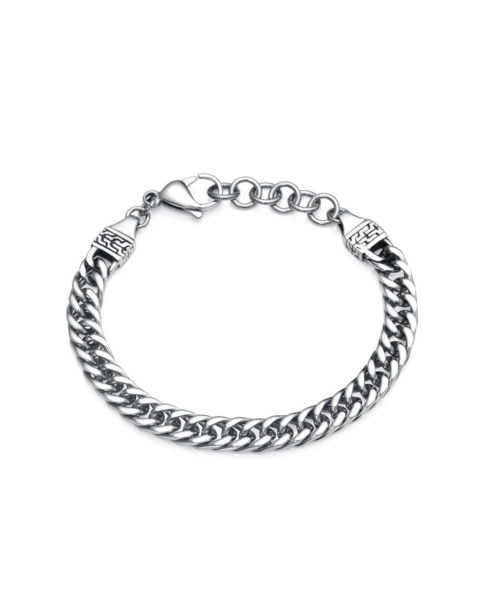 Viceroy 14073P01000 - Pulsera Fashion de acero con cadena para hombre - 14073P01000