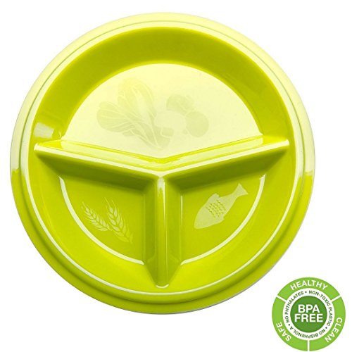 Precise Portions Go-Healthy Travel Portion Control Plate Set - Bpa-Free, Dishwasher & Microwave Safe - Pack Of 4. #TOP2