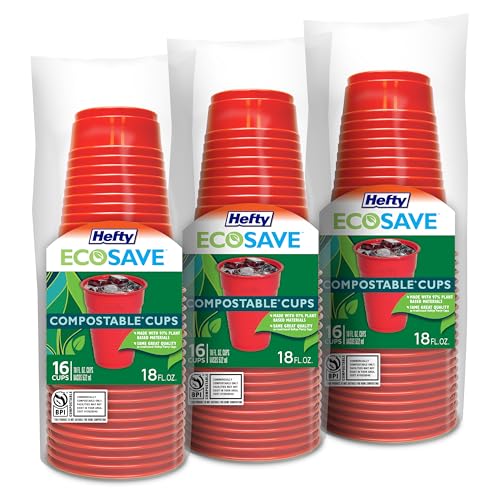 Hefty EcoSave Compostable Party Cups
