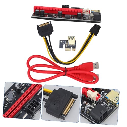 Tarjeta externa gráfica para laptop PCIE minera miniatura 4