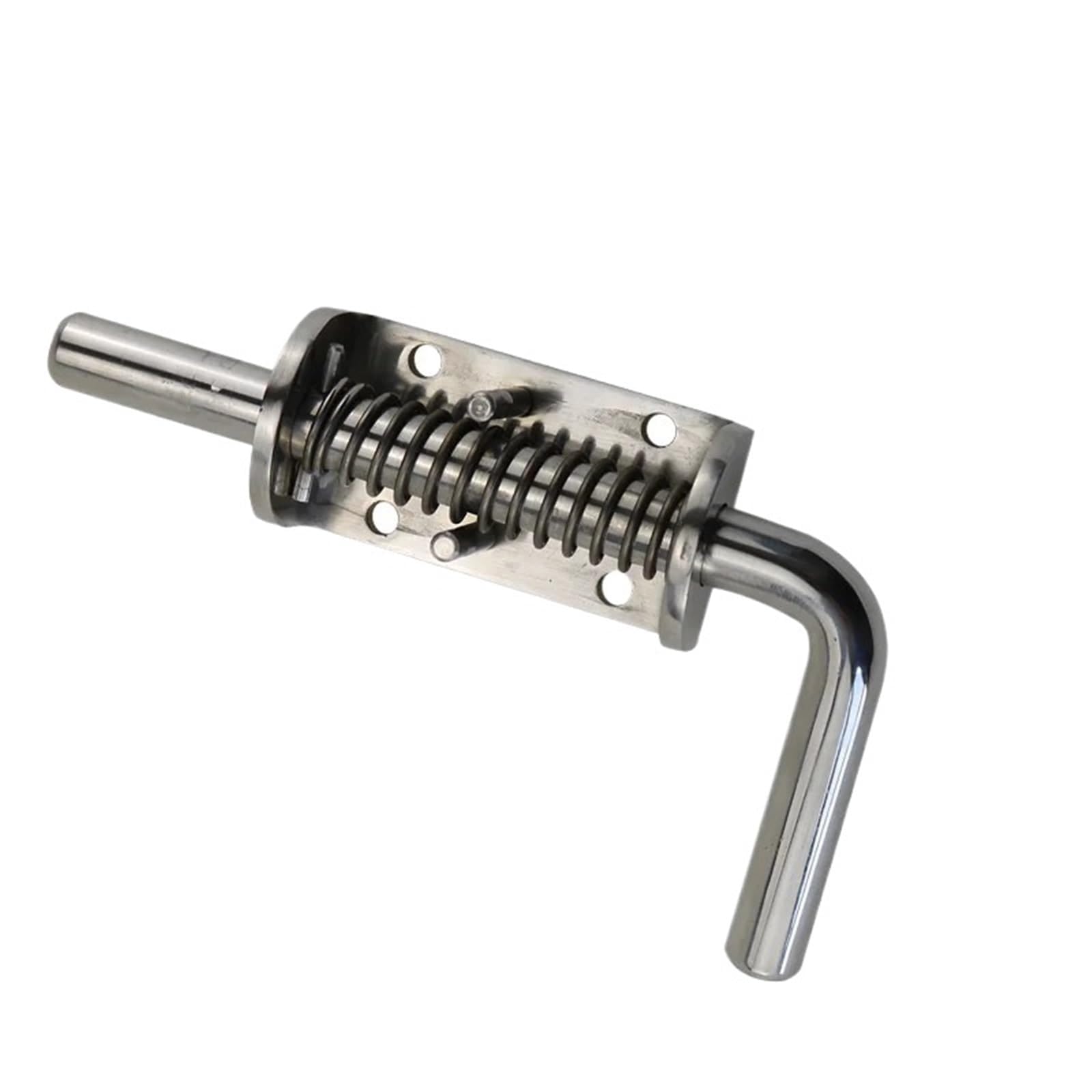 FQJYXWEWL Heavy-Duty Stainless Steel Bucket Bolt Locks Spring-Loaded Latches and Industrial Hinges Doors 1Pcs
