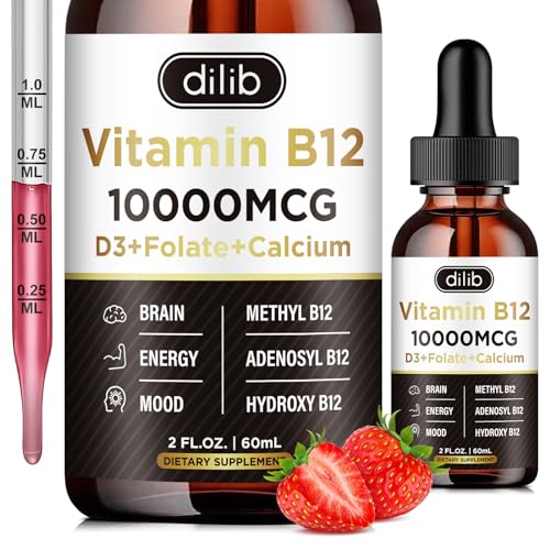 dilib-Vitamin-B12-Complex-10000-mcg-Vegan-Triple-Liquid-B-12-Drops-Sublingual-Supplement-Methylcobalamin-Adenosylcobalamin-Hydroxo-Blend-for-Long-Lasting-Energy-and-Healthy-Metabolism