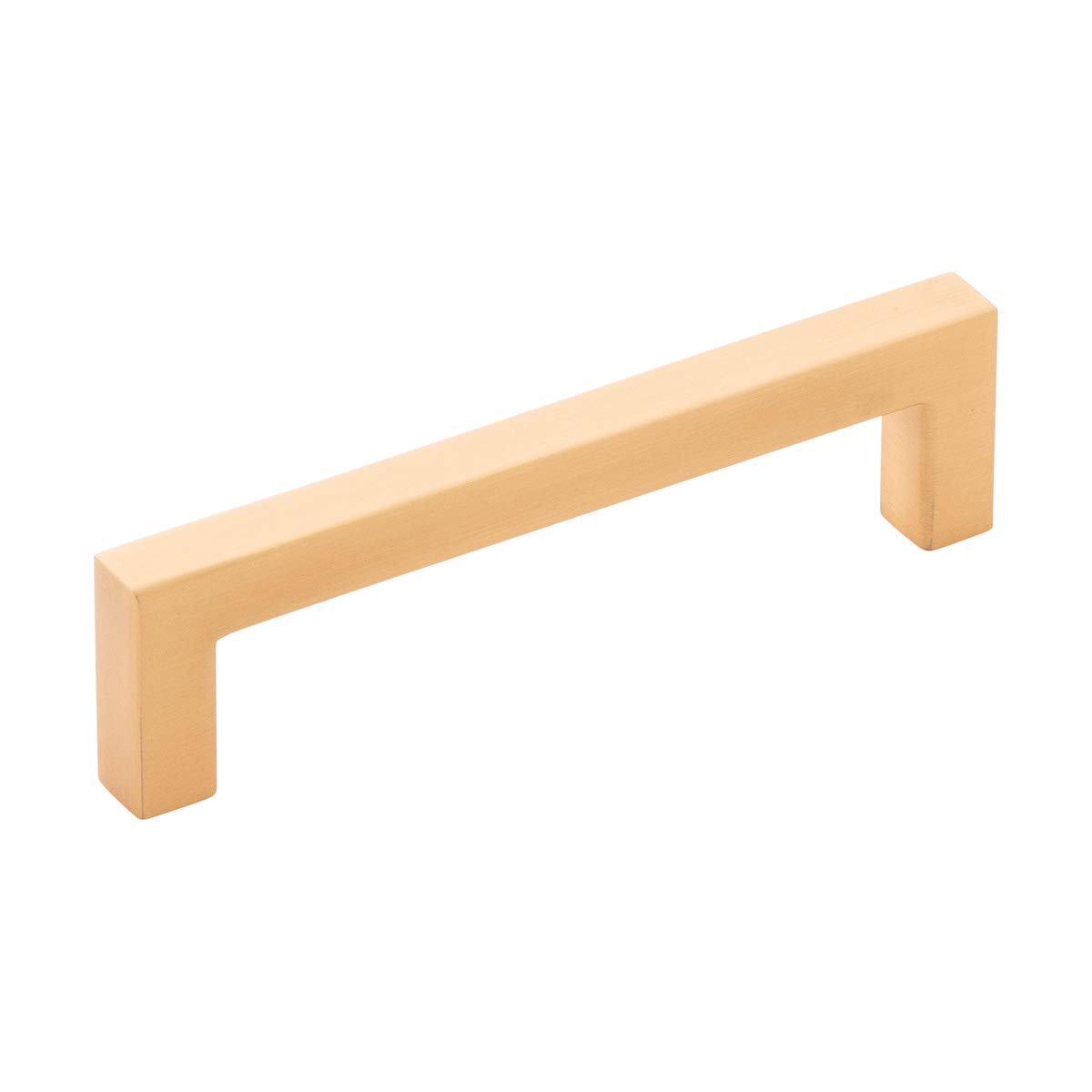 Hickory Hardware HH075327-BGB-10B Skylight Collection Pull 3-3/4 Inch (96mm) Hole Center, Brushed Golden Brass Finish (10-Pack)
