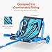 VEVOR Ride on Scooter, Load Capacity of 198 lbs, Swing Side-to-Side for Amazing Ride Powered by Zig-Zag Motion, Ride on Drifting Toy for Ages 10+, Rides on Any Hard Surface for Indoor & Outdoor, Blue