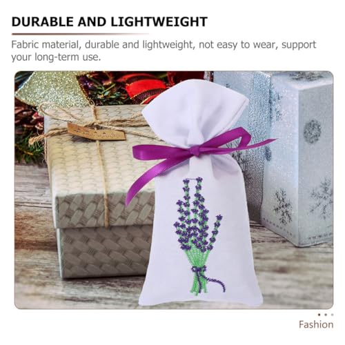 Ipetboom 9pcs Bolsas de Sachet Lavanda Portátiles miniatura 6