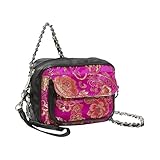 Pink Brocade Camera Bag