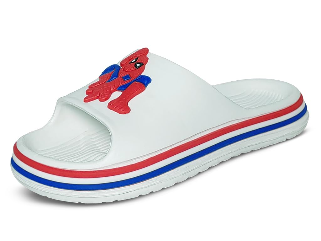 Keneye Spider Boys and Girls Soft and Comfortable Slippers Slide Grey UK/IN-11 (B0D14H1FKD) Amazon Price History, Amazon Price Tracker