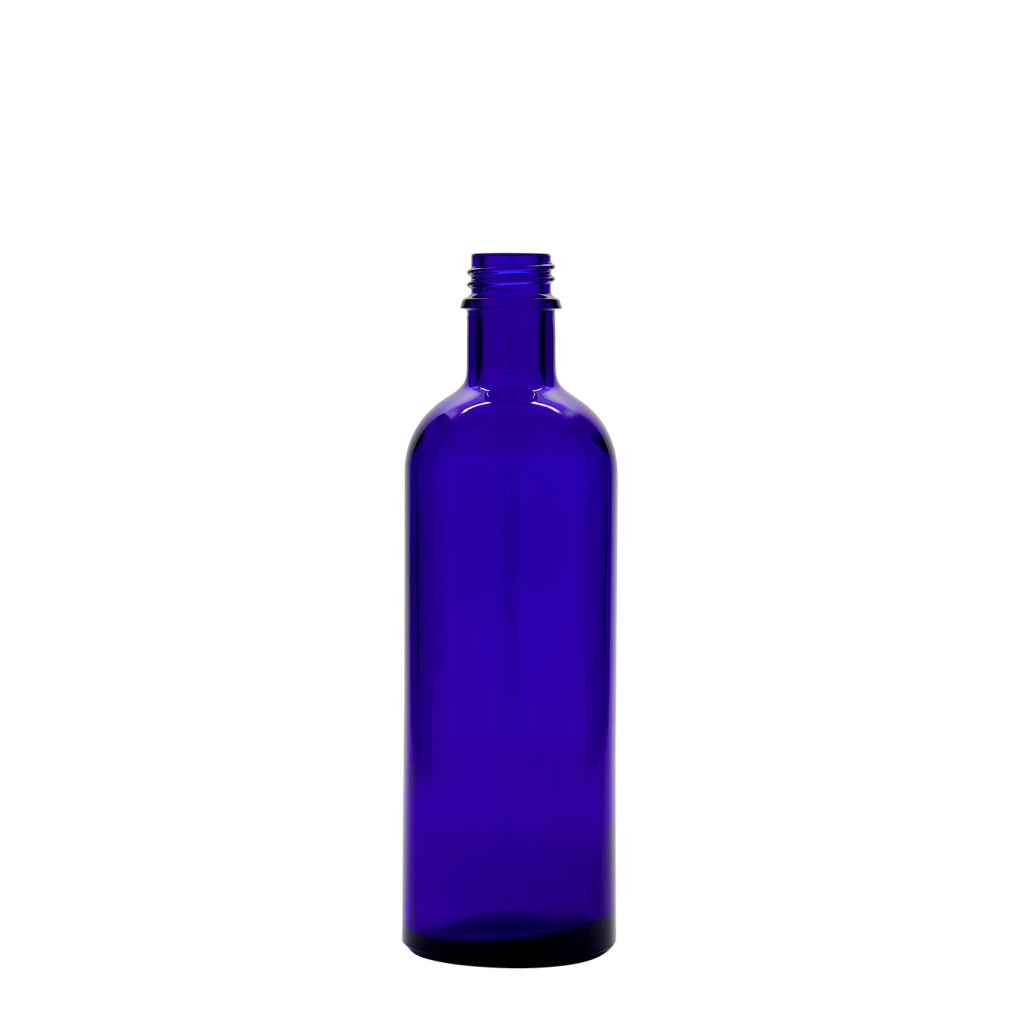 24er Set Medizinflaschen 200 ml aus Blauglas für Lichtschutz und sichere Aufbewahrung