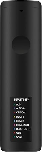 Miniatura 2 de Allimity D514-H Reemplazo de pantalla LCD IR remoto compatible con VIZIO M-Series 5.1 barra de sonido de cine en casa M51ax-J6 M512a-H6 V21-H8R