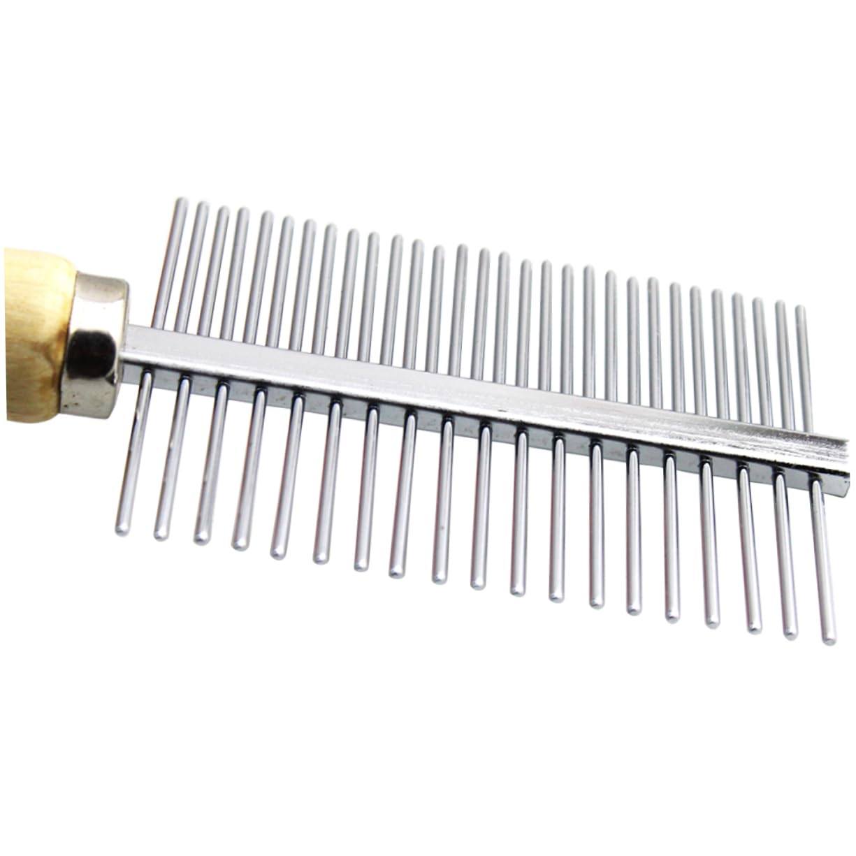 HOLIDYOYO Comfy Pet Grooming Cat and Dog Stainless Steel Comb for Hair Trimming Dematting Comb Pet Brush Grooming Tools
