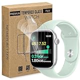 Sunyinice Lot de 4 films de protection d'écran en verre trempé pour Apple Watch Series 11 42 mm - Film de protection en verre trempé pour Apple Watch Series 10/11 42 mm - Film de protection souple en Sunyinice Lot de 4 films de protection d'écran en verre trempé pour Apple Watch Series 11 42 mm - Film de protection en verre trempé pour Apple Watch Series 10/11 42 mm - Film de protection souple en