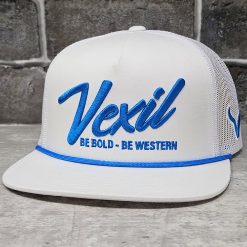 Image of Vexil American Rancher Adjustable Snapback Western Lifestyle Rodeo Southwest Inspired Meshback Hat