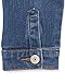 The Children's Place girls Basic Denim Jacket, Azure Wash, Large US