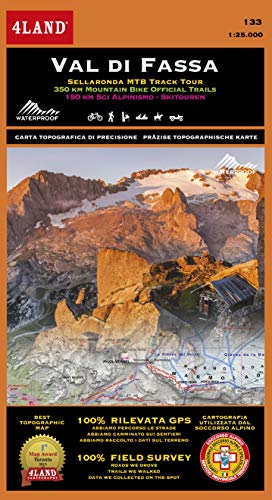 133 - Val di Fassa - Carta dei sentier