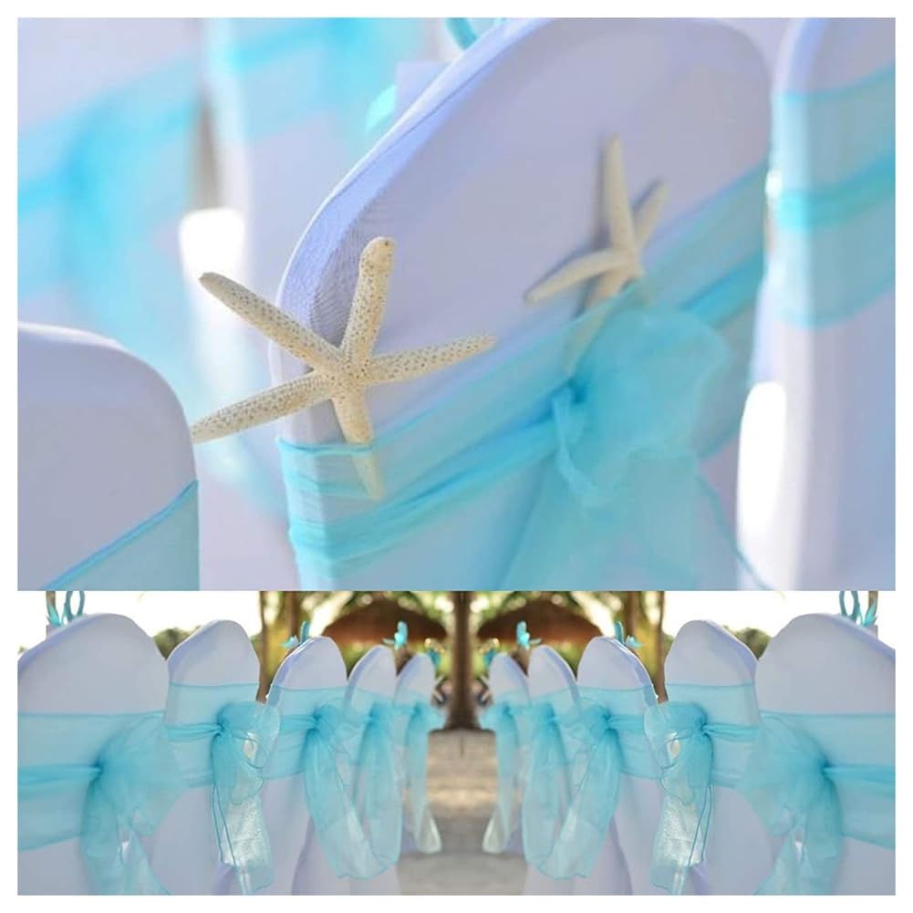Organza Stuhl Schleife Schärpen Stuhlschleife Hochzeit Stuhlschärpen Dekor Schleifen Schärpen für Hochzeit Party Geburtstag Veranstaltungen Weihnachten Hotel Bankett Hellrosa 100 Stück