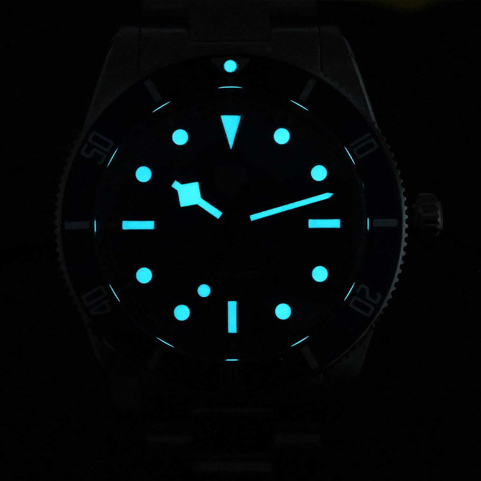 watchdives Quarzuhren WD7922 BB54, Herrenuhr 37 mm Saphirglas Luxus Armbanduhr 20 Bar Taucheruhren für Männer