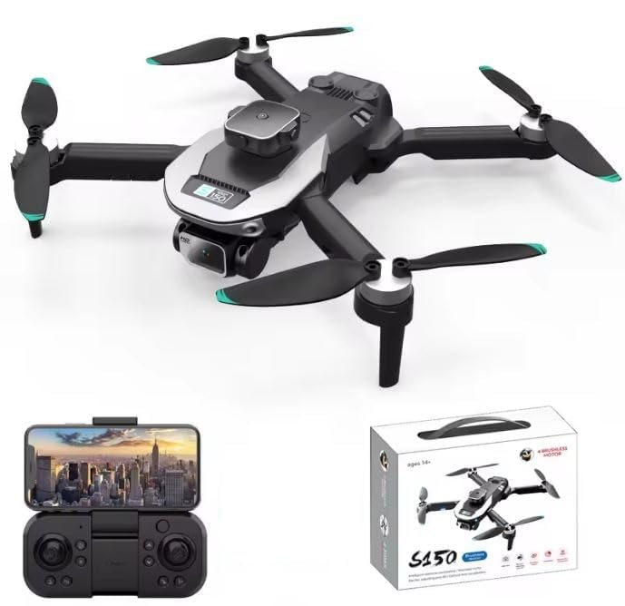 Image of Heattack Olly'S-Drone-with-4K-Camera-WiFi-FPV-1080P-HD-Dual-Foldable-RC-Drone-Altitude-Hold-Headless-Mode-Visual-Positioning-Auto-Return-App-Control-Multicolor-4 (DN13)